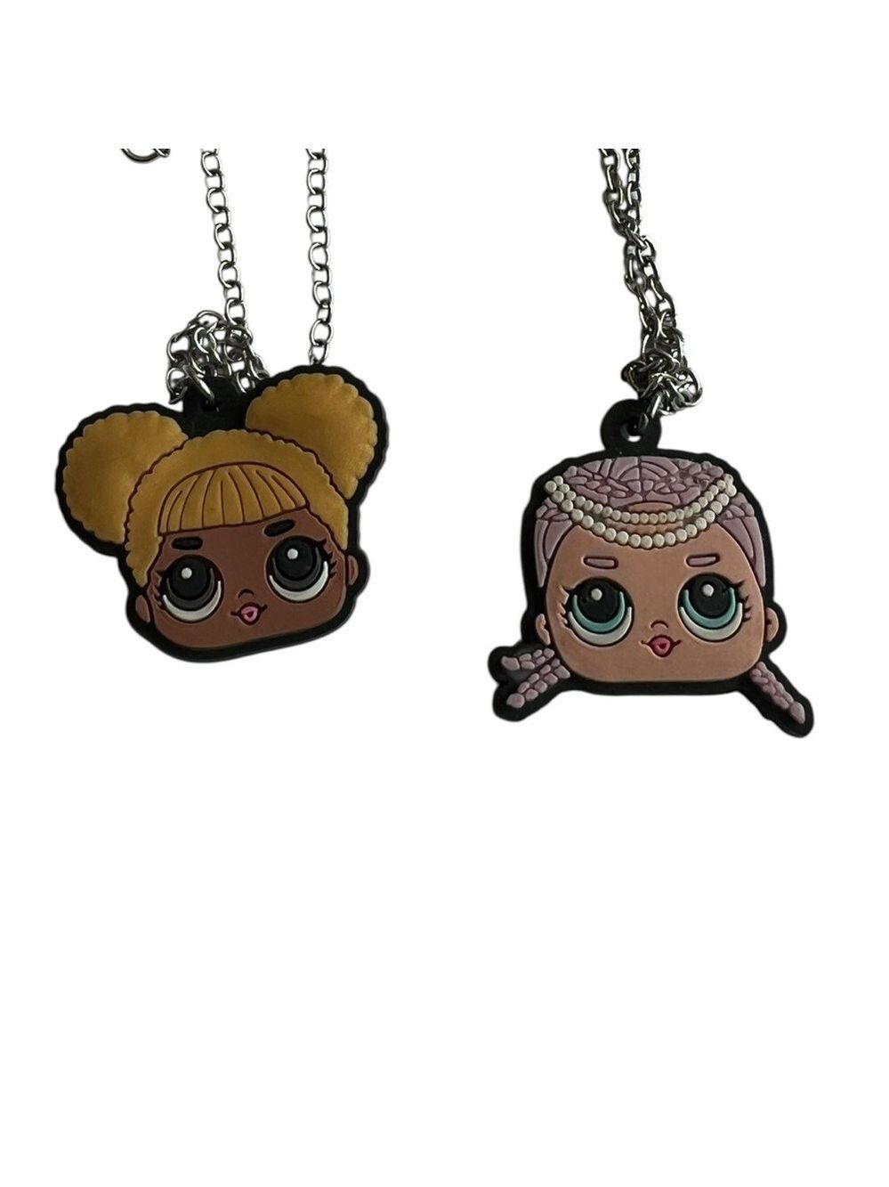LOL Surprise Pendant Necklace Silver Chain